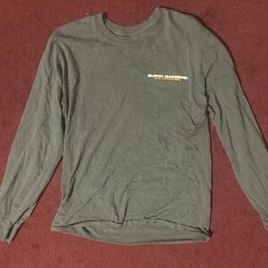 Vintage Dark Gray Busch Garden Graphic Long Sleeve Shirt